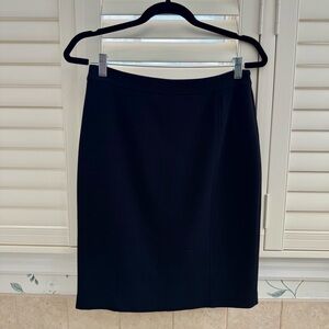 Halogen Classic Black Pencil Skirt